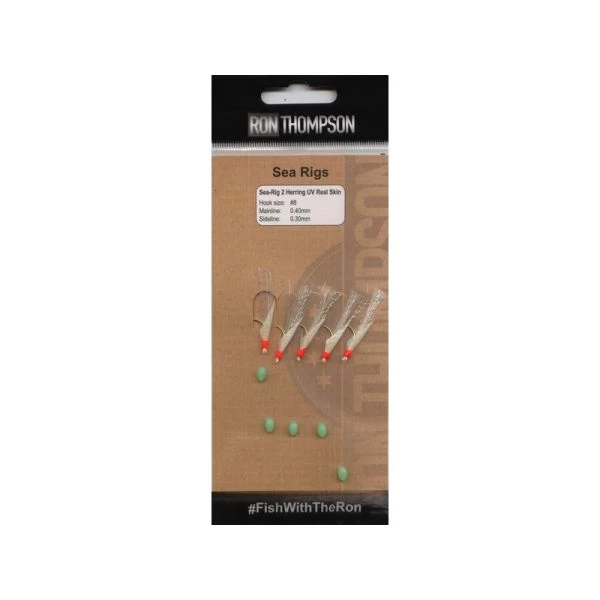 Ron Thompson Sea Rig 2 Herring UV Real Skin Sildeforfang