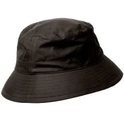 Bøllehat, Oilskin, Brun