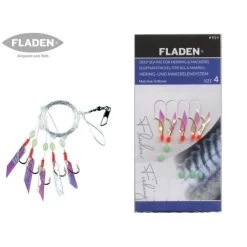 Fladen Silde/makrelforfang Med ægte Fiskeskind