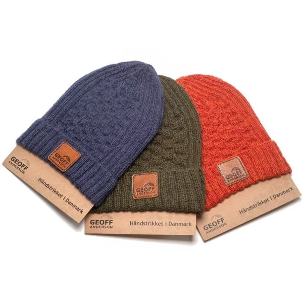 Geoff Anderson Håndstrikket Hue 3 Geoff Anderson Håndstrikket Hue