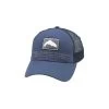 Simms Small Fit Trout Icon Trucker Dark Moon -Professionel Fiskeudstyrsbutik simms small fit trout icon trucker dark moonii