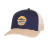 Simms Throwback Trucker Navy