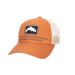 Simms Trout Icon Trucker Simms Orange