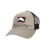 Simms Trout Icon Trucker Tan -Professionel Fiskeudstyrsbutik simms trout icon trucker tan