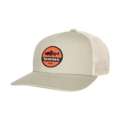 Simms Trout Patch Trucker Khaki