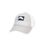 Simms Small Fit Trout Icon Trucker Sterling -Professionel Fiskeudstyrsbutik small fit trout icon trucker sterling