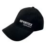 Sportex Base Cap Sort -Professionel Fiskeudstyrsbutik sportex base cap sort